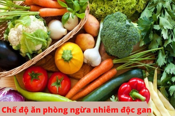 Chế độ ăn hợp lý giúp tăng cường sức khỏe lá gan.